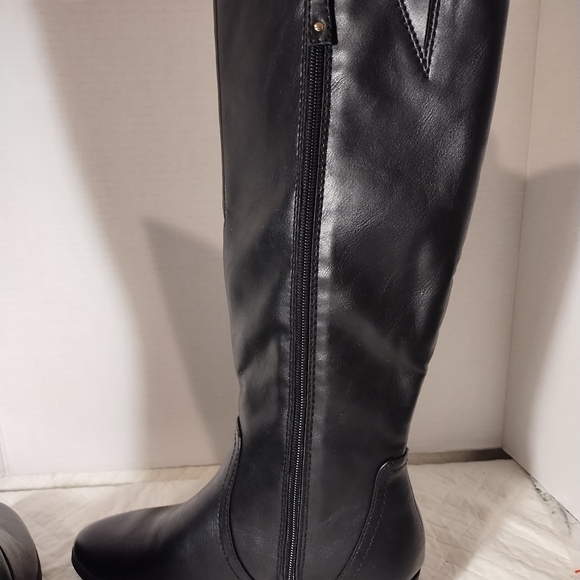 Dr Scholl's tall black riding boots 8M women new - Picture 4 of 7